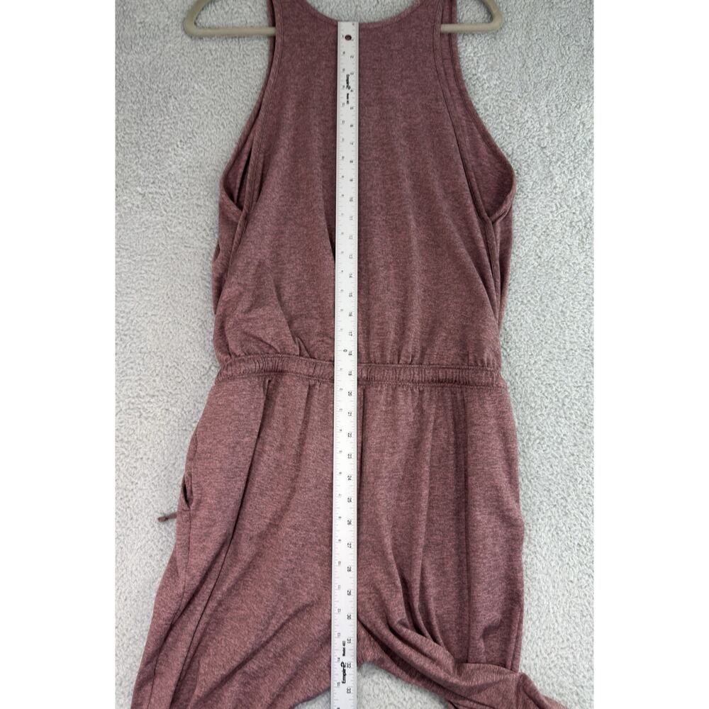 Patagonia Jumpsuit Women's M Burgundy Brown Stretch Hiking Athleisure - Picture 9 of 12